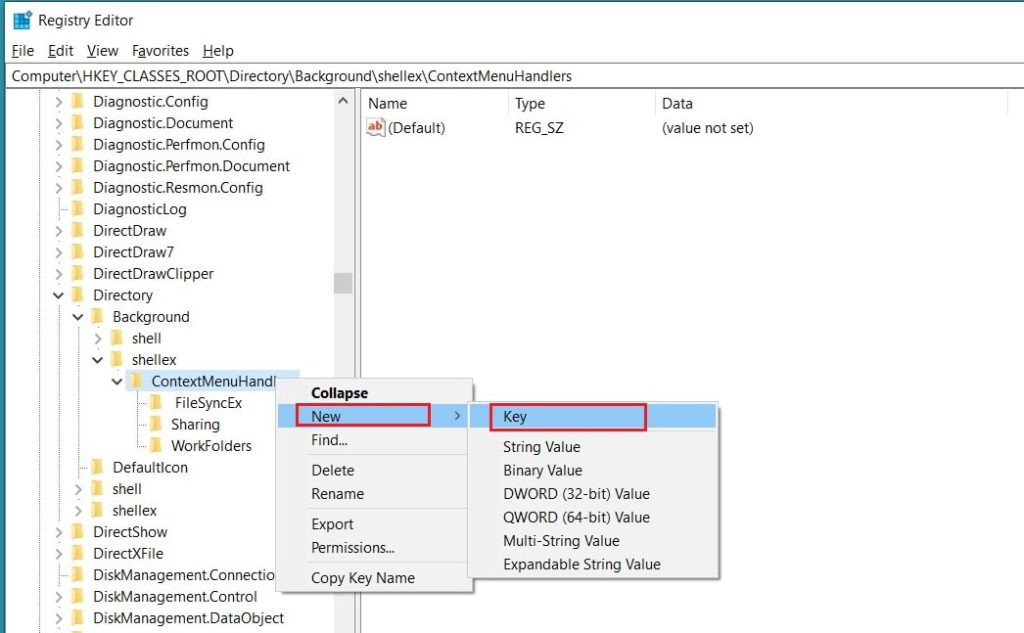 Fix the New Folder Option Missing from Windows Right-Click Menu