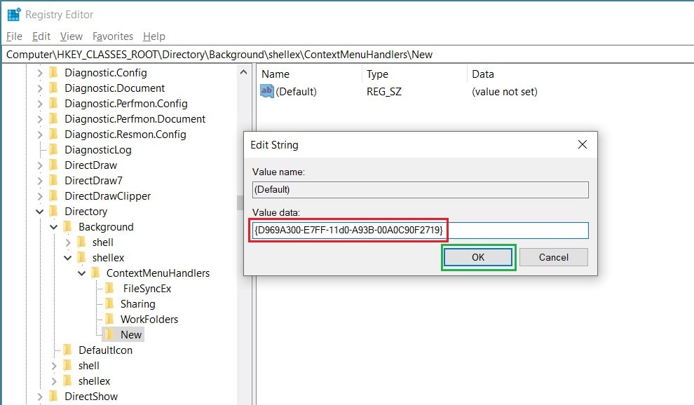 Fix the New Folder Option Missing from Windows Right-Click Menu