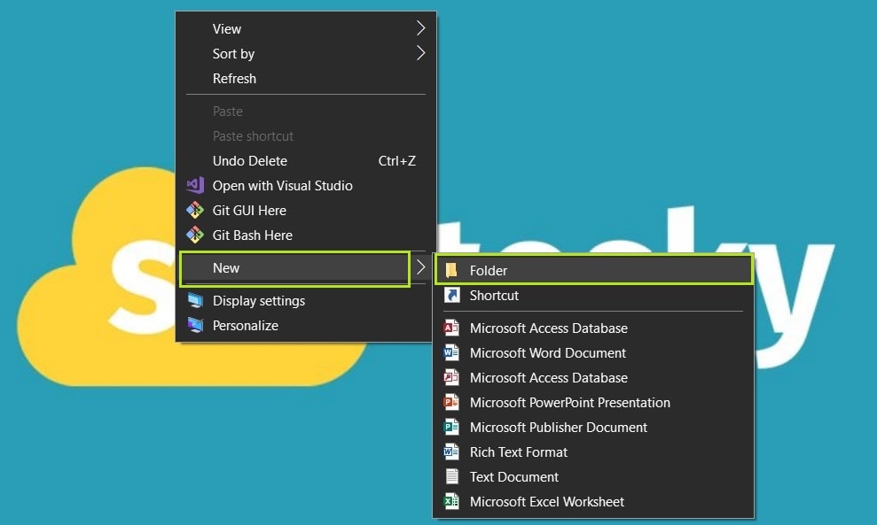 Fix the New Folder Option Missing from Windows Right-Click Menu