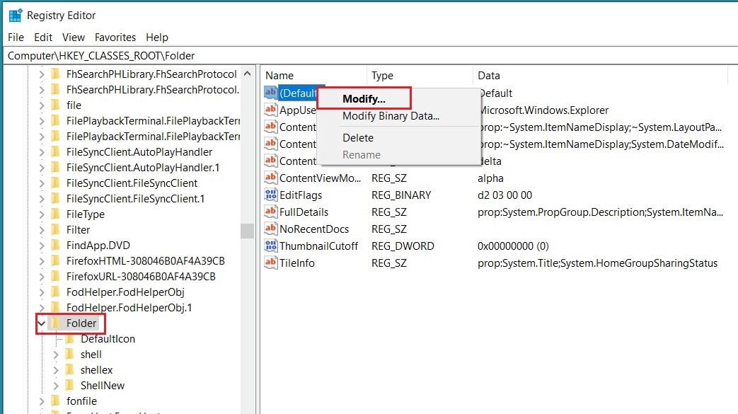 Fix the New Folder Option Missing from Windows Right-Click Menu