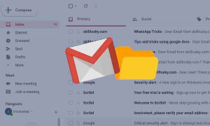 move gmail emails to specific folder