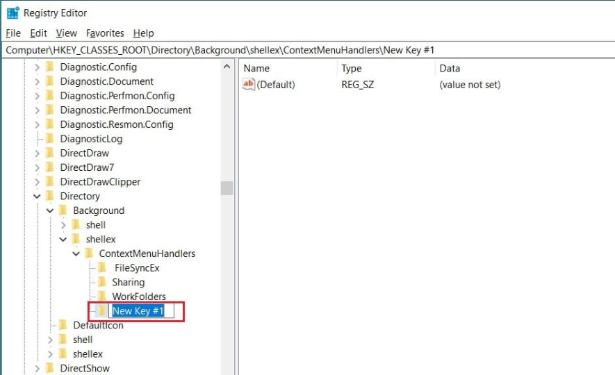 Fix the New Folder Option Missing from Windows Right-Click Menu