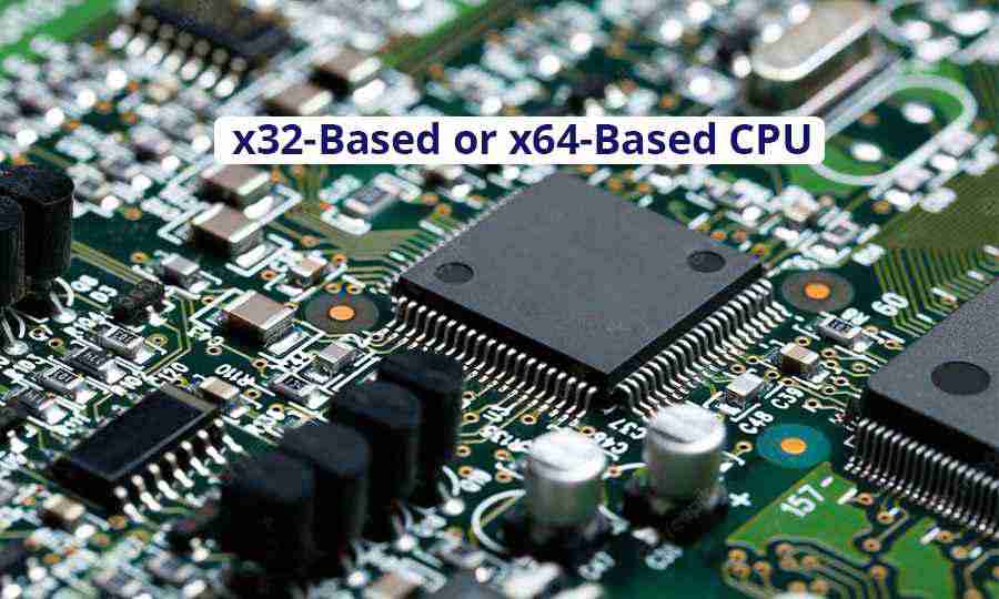 windows 32 bit or 64 bit operating system