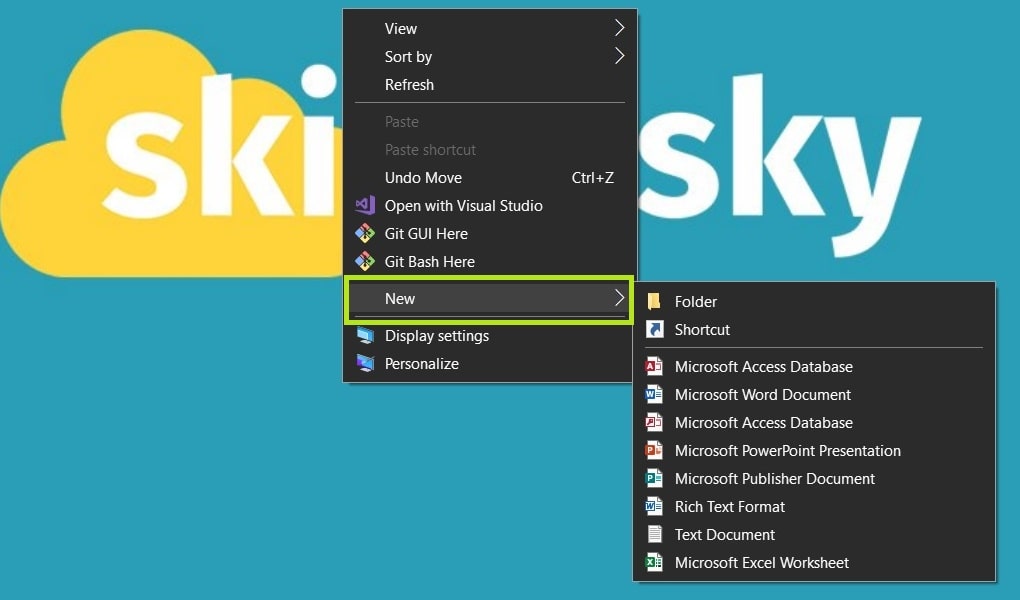 Fix the New Folder Option Missing from Windows Right-Click Menu