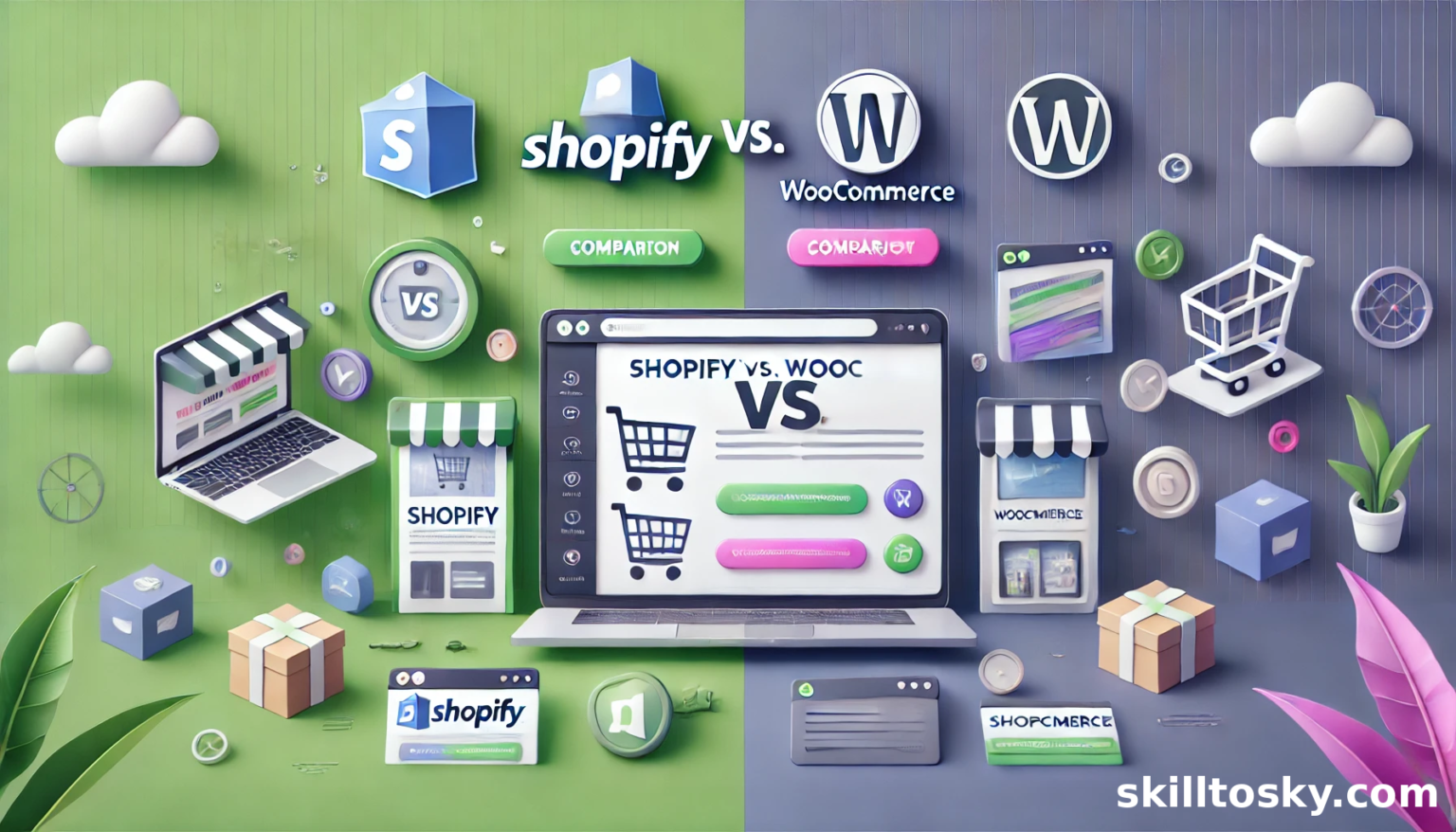 Shopify vs. WooCommerce: Which E-Commerce Platform Is Right for You ...