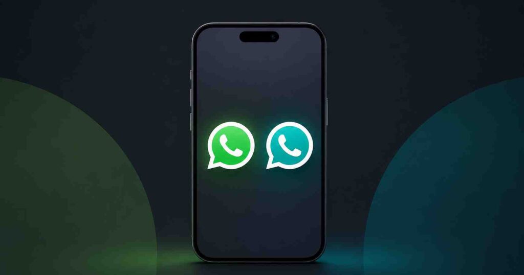 how to use 2 WhatsApp accounts on one iPhone